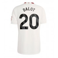 Billiga Manchester United Diogo Dalot #20 Tredje fotbollskläder 2023-24 Kortärmad